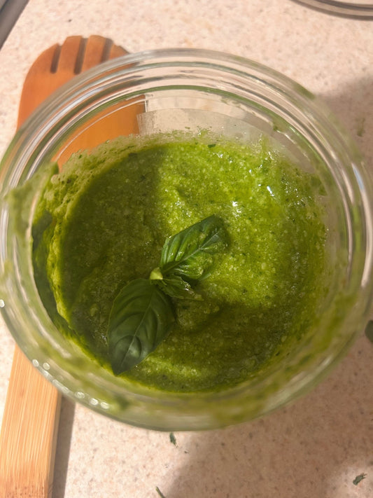 Zesty Microgreen Pesto - Yummy Little Plants