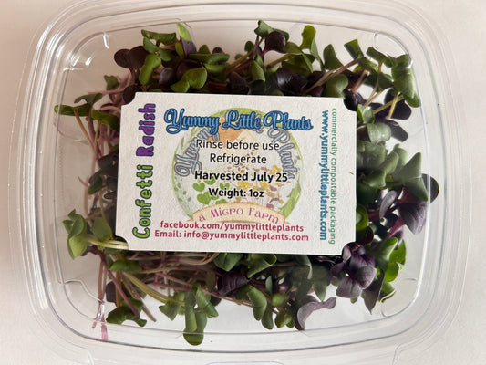 4 - Variety Microgreen Yummy Bundle - Yummy Little Plants - Microgreens
